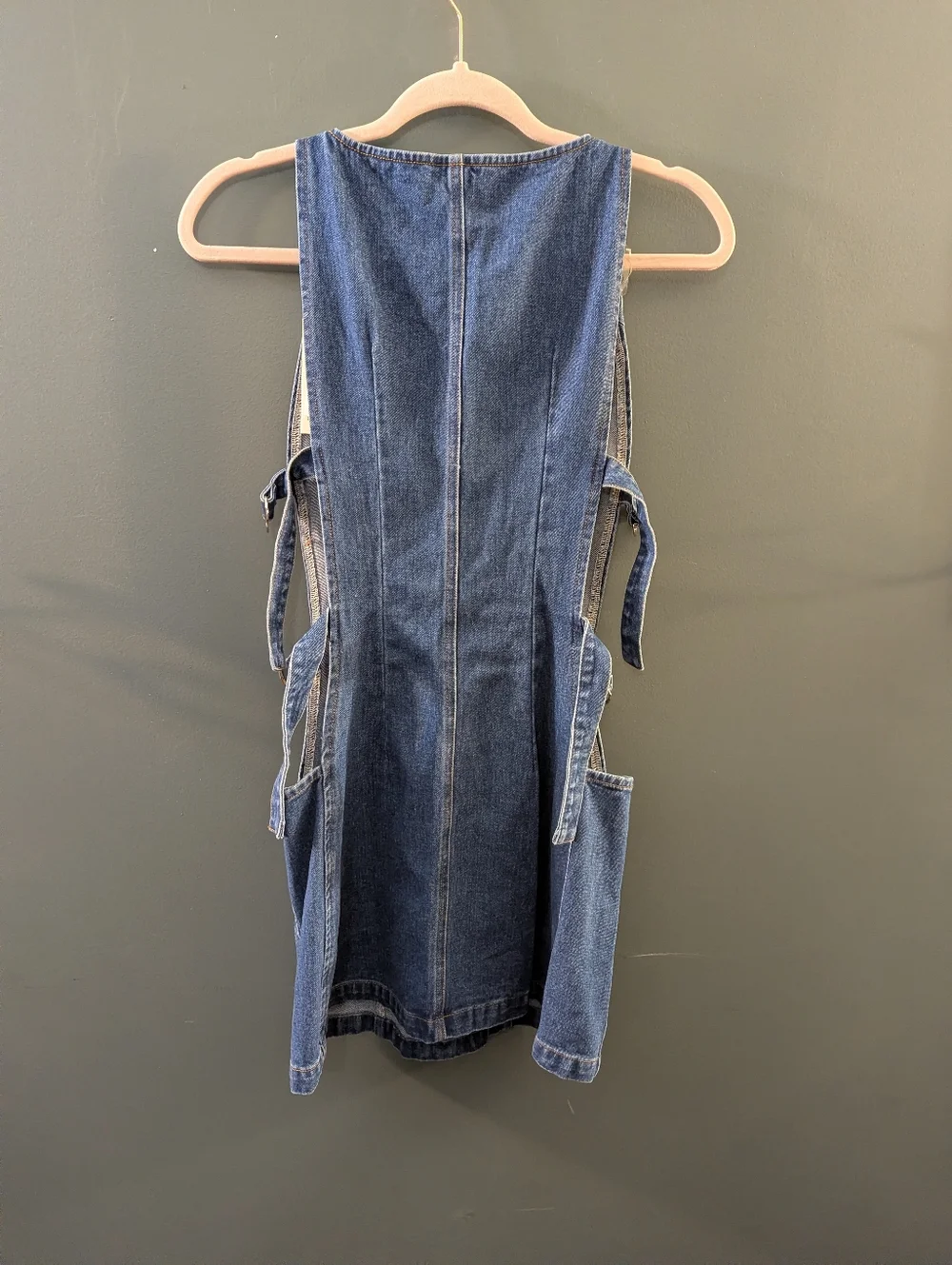 Peppermayo Denim Jumper NWT Women's Size 0 - Picture 9 of 9